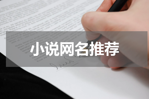 小说网名推荐
