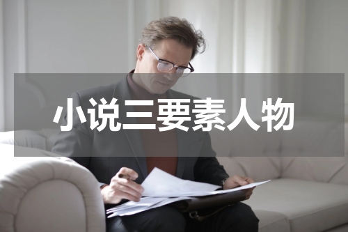 小说三要素人物