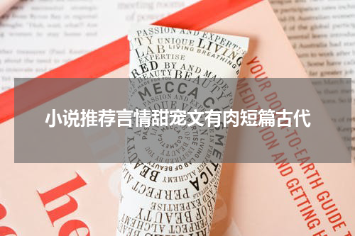 小说推荐言情甜宠文有肉短篇古代