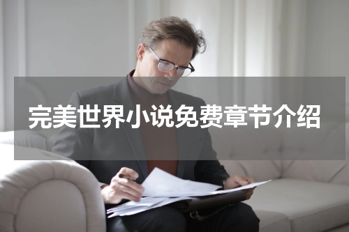 完美世界小说免费章节介绍