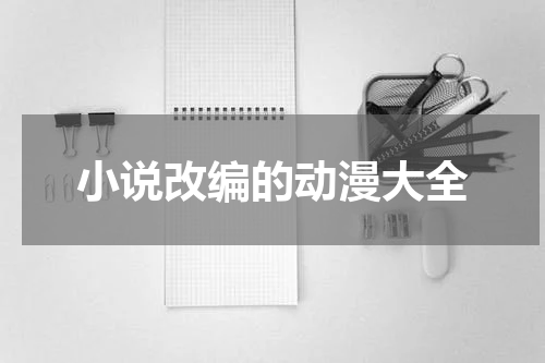 小说改编的动漫大全