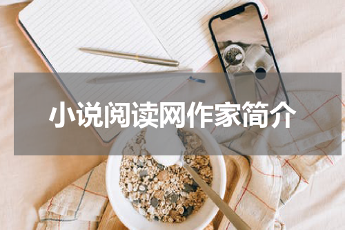 小说阅读网作家简介