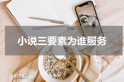 小说三要素为谁服务