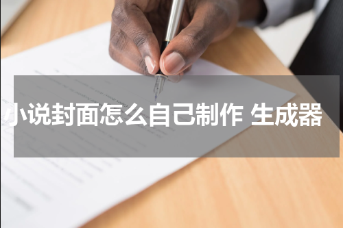 小说封面怎么自己制作 生成器