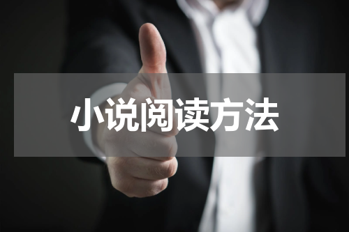 小说阅读方法