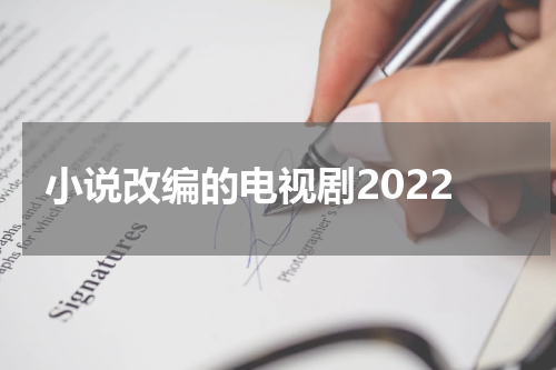 小说改编的电视剧2022
