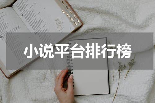 小说平台排行榜
