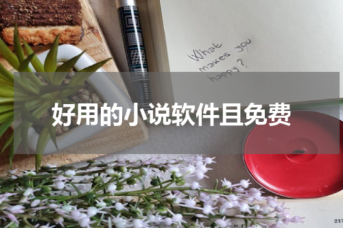 好用的小说软件且免费