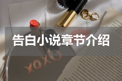 告白小说章节介绍