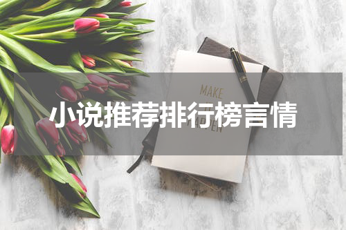 小说推荐排行榜言情