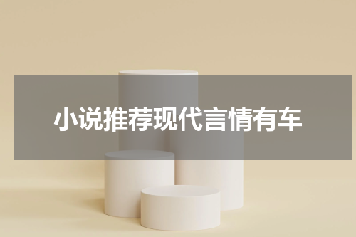 小说推荐现代言情有车