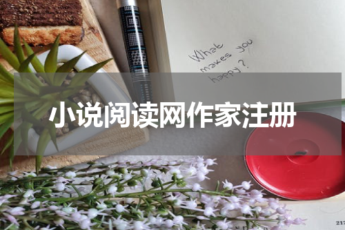 小说阅读网作家注册