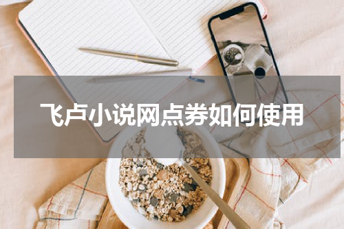 飞卢小说网点券如何使用
