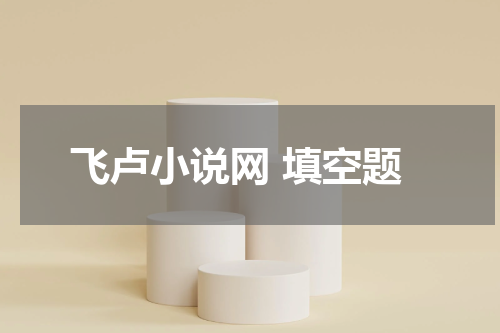 飞卢小说网 填空题