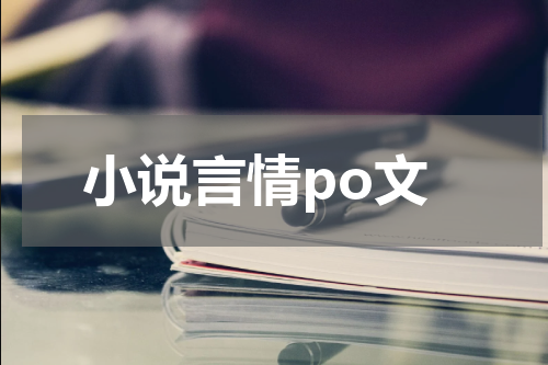小说言情po文