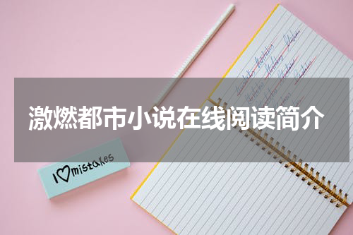 激燃都市小说在线阅读简介