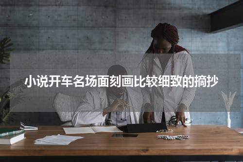 小说开车名场面刻画比较细致的摘抄