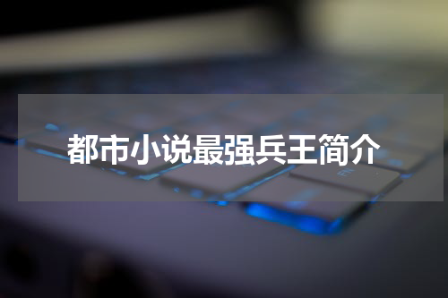都市小说最强兵王简介