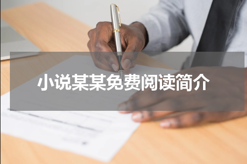 小说某某免费阅读简介