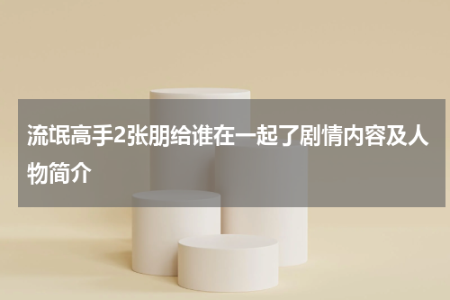流氓高手2张朋给谁在一起了剧情内容及人物简介