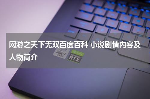 网游之天下无双百度百科 小说剧情内容及人物简介
