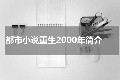都市小说重生2000年简介