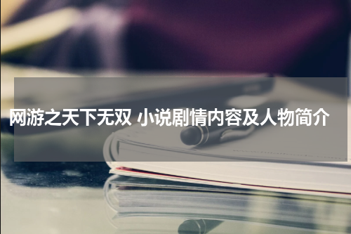 网游之天下无双 小说剧情内容及人物简介