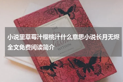 小说里草莓汁樱桃汁什么意思小说长月无烬全文免费阅读简介