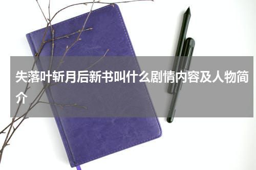 失落叶斩月后新书叫什么剧情内容及人物简介