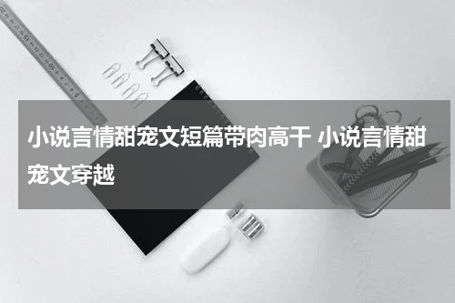 小说言情甜宠文短篇带肉高干 小说言情甜宠文穿越