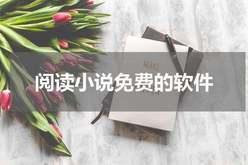 阅读小说免费的软件