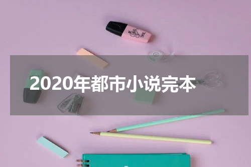 2020年都市小说完本