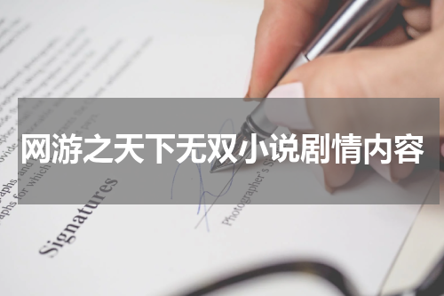 网游之天下无双小说剧情内容