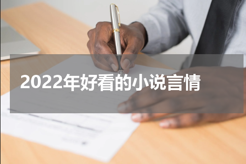 2022年好看的小说言情
