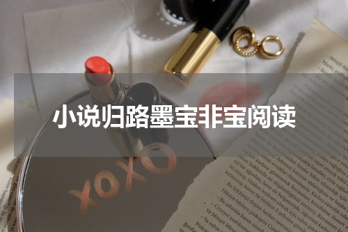 小说归路墨宝非宝阅读