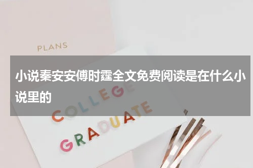 小说秦安安傅时霆全文免费阅读是在什么小说里的