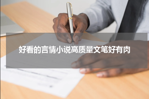 好看的言情小说高质量文笔好有肉