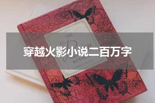 穿越火影小说二百万字
