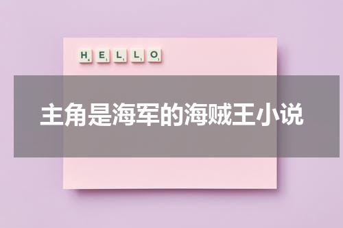 主角是海军的海贼王小说