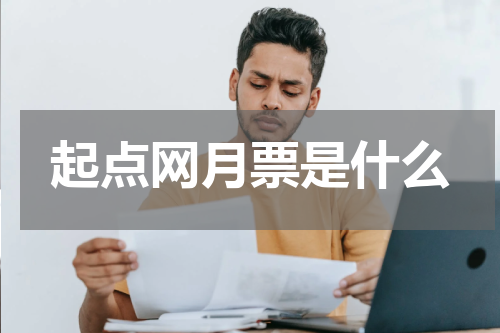 起点网月票是什么
