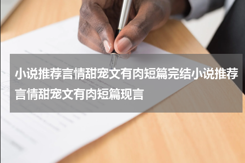 小说推荐言情甜宠文有肉短篇完结小说推荐言情甜宠文有肉短篇现言