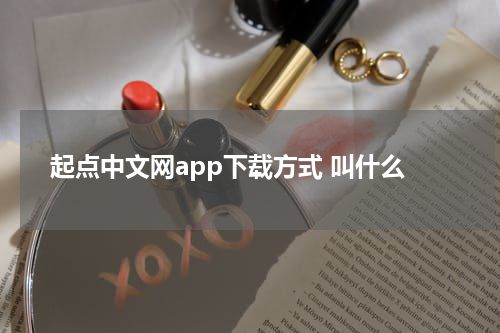 起点中文网app下载方式 叫什么