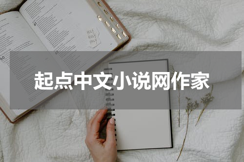 起点中文小说网作家