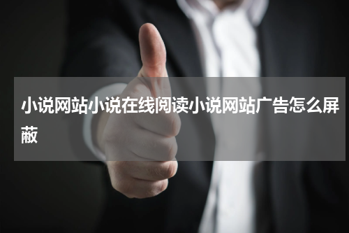 小说网站小说在线阅读小说网站广告怎么屏蔽