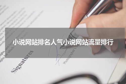 小说网站排名人气小说网站流量排行