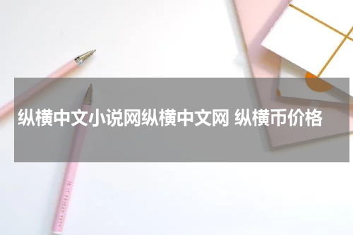 纵横中文小说网纵横中文网 纵横币价格