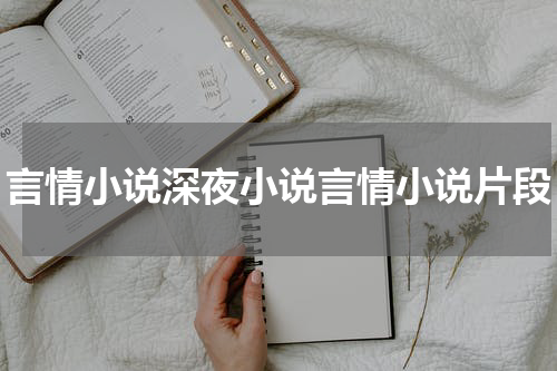 言情小说深夜小说言情小说片段