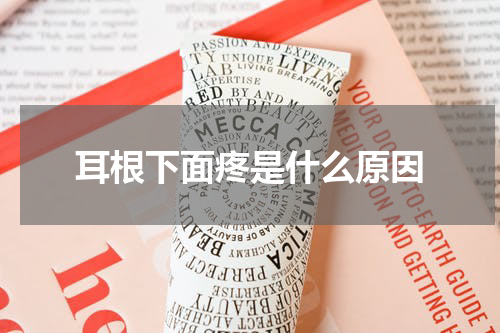 耳根下面疼是什么原因