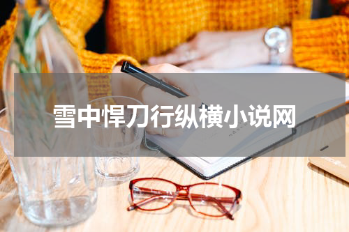 雪中悍刀行纵横小说网