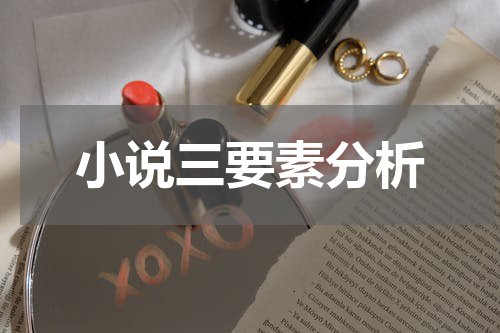 小说三要素分析